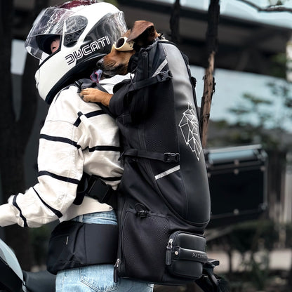 PACKMATE® Motorcycle Dog Carrier Backpack
