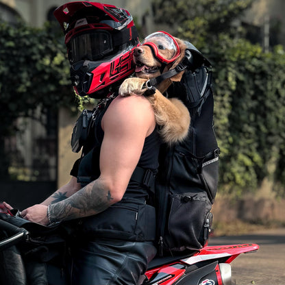 PACKMATE® Motorcycle Dog Carrier Backpack